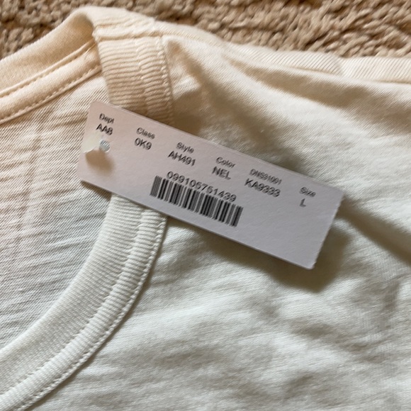 Men’s large J Crew striped t-shirt - Picture 3 of 4